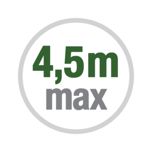 Max. Torflügellänge 4.5m