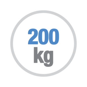 Peso anta massimo 200kg