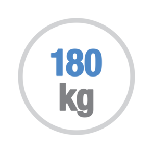 Maximales Torflügelgewicht 180kg
