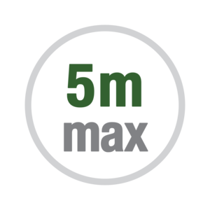 Lunghezza anta max. 5m