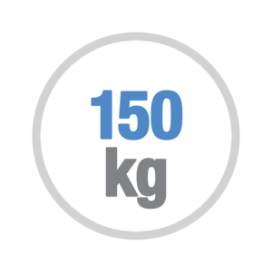 Peso anta massimo 150kg