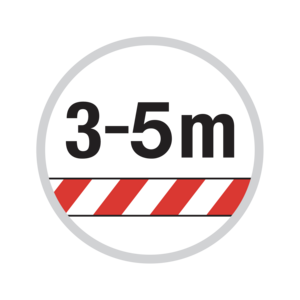 Lunghezza asta max. 3-5m