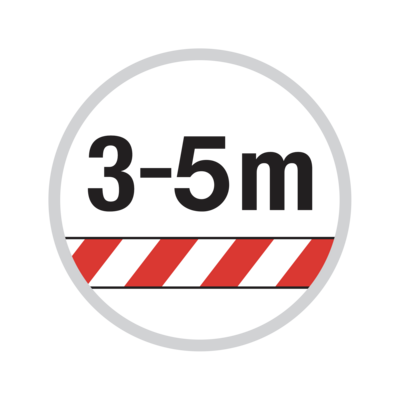 Lunghezza asta max. 3-5m