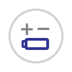 Batterie in tampone integrate