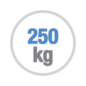 Peso anta massimo 250kg