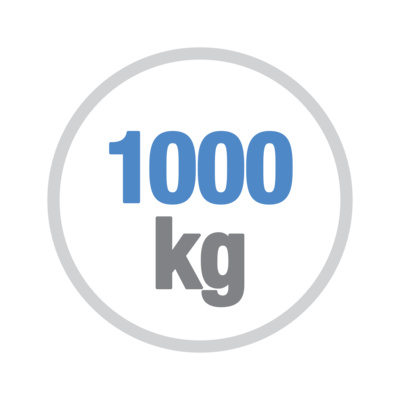 Peso anta massimo 1000kg